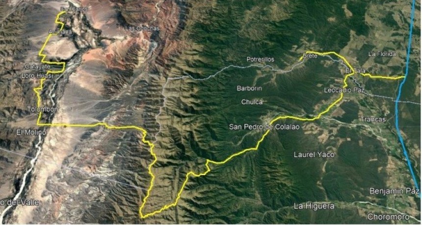 La construcción del Gasoducto de los Valles Calchaquíes beneficiará a San Pedro de Colalao