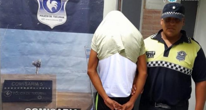 Detienen un violento arrebatador que robaba en la zona de Villa Urquiza