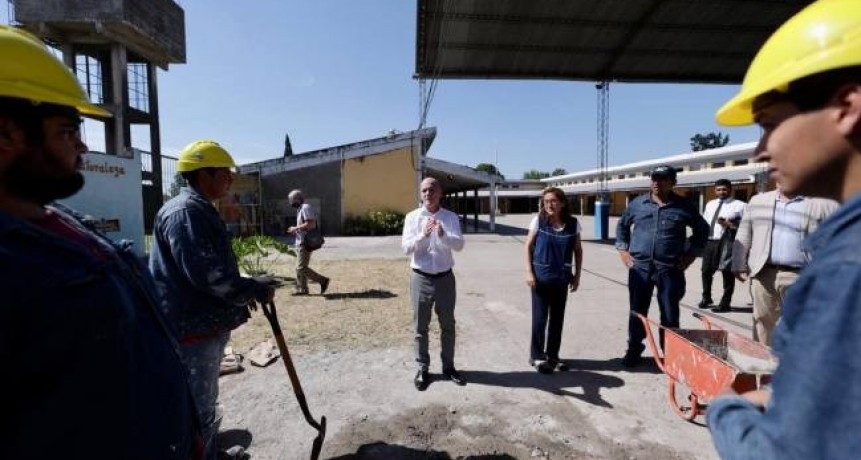 Avanzan las obras en la Escuela Mutual Municipal
