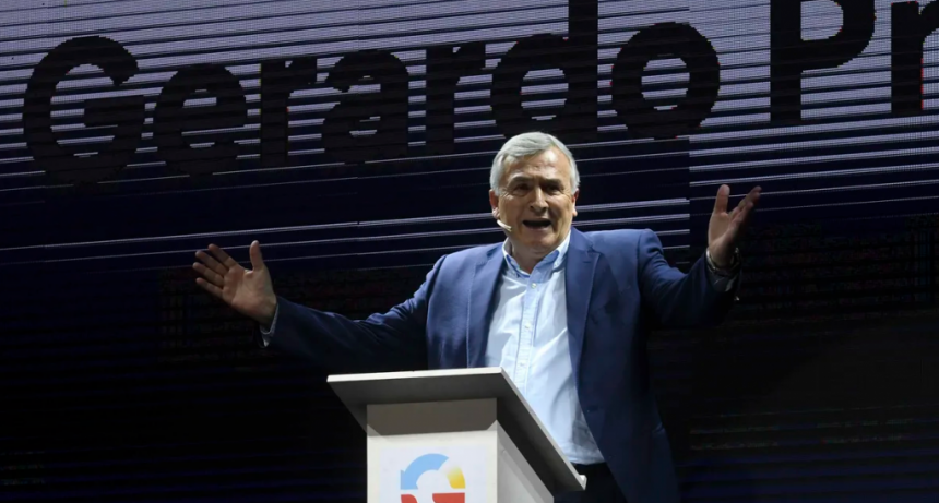 Gerardo Morales lanzó su candidatura a presidente
