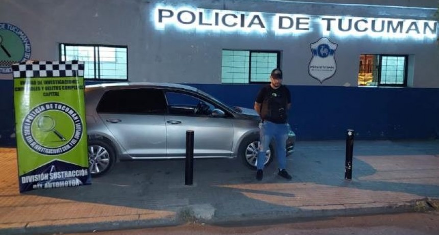 Policías tucumanos recuperan un auto que había sido robado en Córdoba