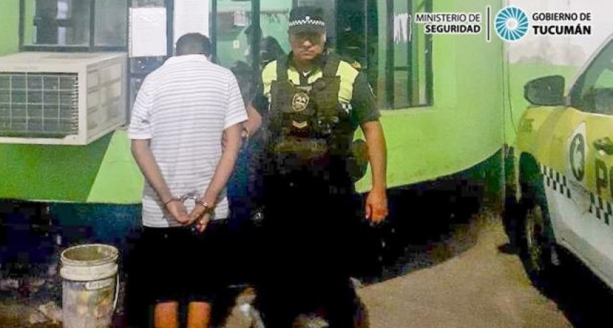 Aprehenden a un hombre minutos después de haber protagonizado un robo