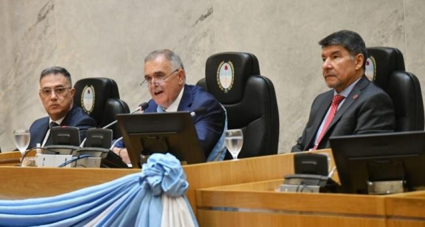 Pluralidad, di&aacute;logo y consenso, los ejes del discurso de Jaldo