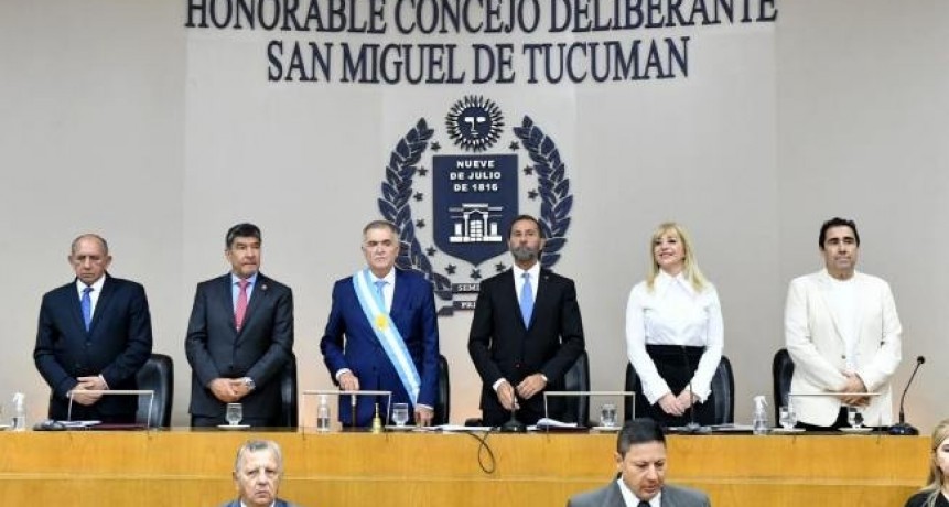 Jaldo particip&oacute; de un nuevo per&iacute;odo de sesiones del Concejo Deliberante
