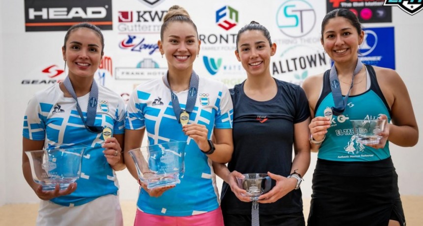 Racquetball: M&eacute;ndez y Vargas, campeonas en Estados Unidos