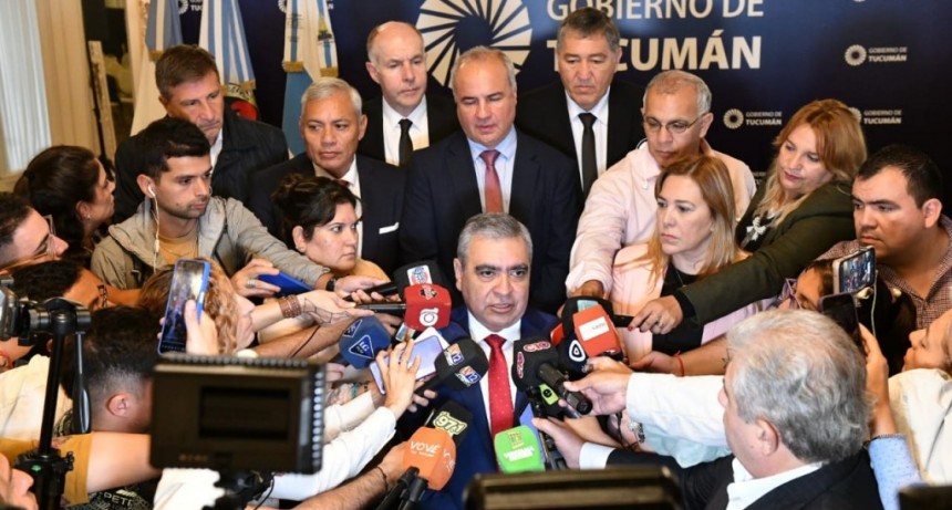 Alfaro destac&oacute; la convocatoria al di&aacute;logo del gobernador Jaldo