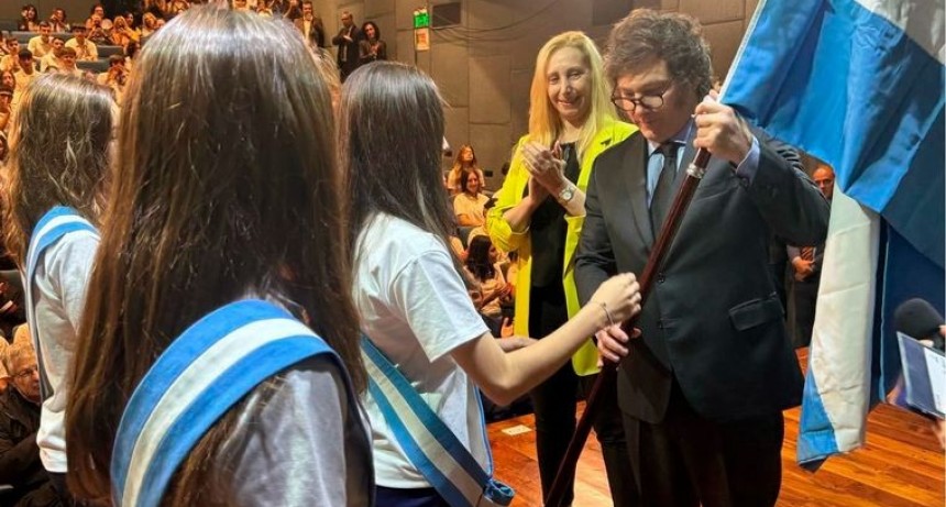 Milei inaugur&oacute; el ciclo lectivo 2024 en el colegio donde estudi&oacute;: "Cuando arranqu&eacute; lo hice bastante m&aacute;s a la izquierda"