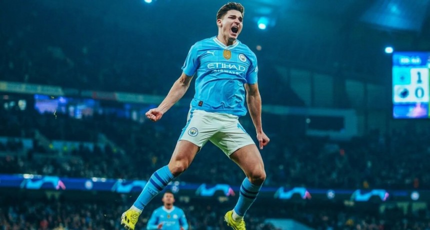 El brillante desempe&ntilde;o de Juli&aacute;n &Aacute;lvarez en el triunfo del Manchester City en la Champions League