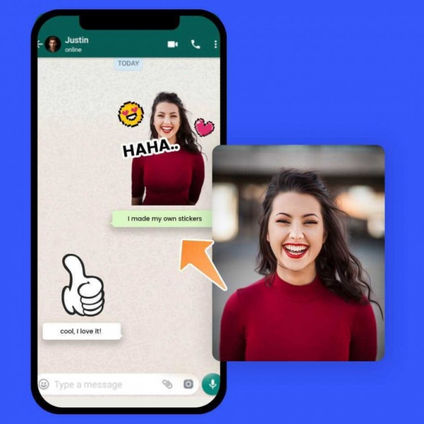 El nuevo editor de stickers empieza a llegar a WhatsApp