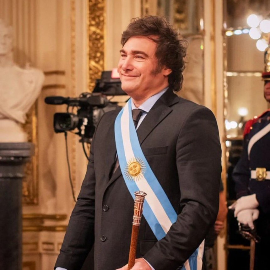 Milei cambiar&aacute; el nombre del Sal&oacute;n de las Mujeres de la Casa Rosada