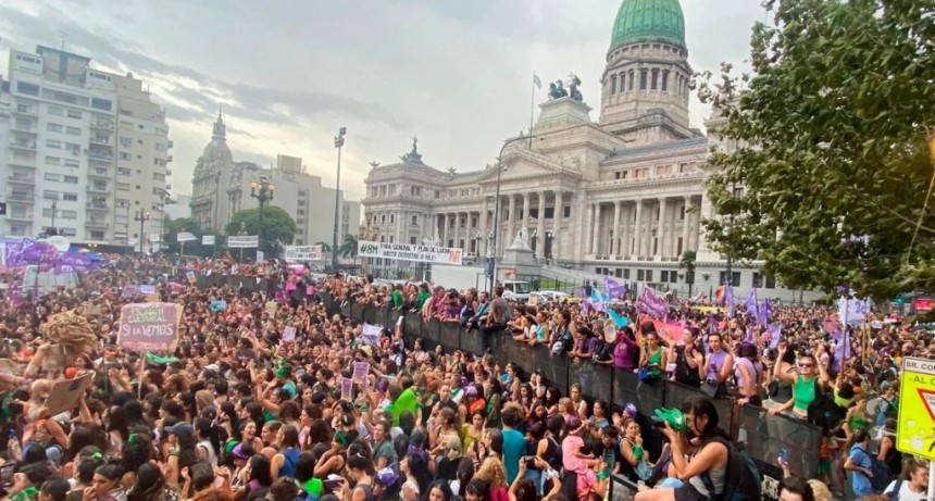 El colectivo de mujeres se moviliz&oacute; en un nuevo 8M
