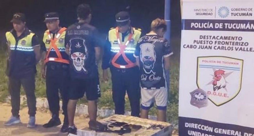 Aprehenden a dos hombres y secuestran un rev&oacute;lver
