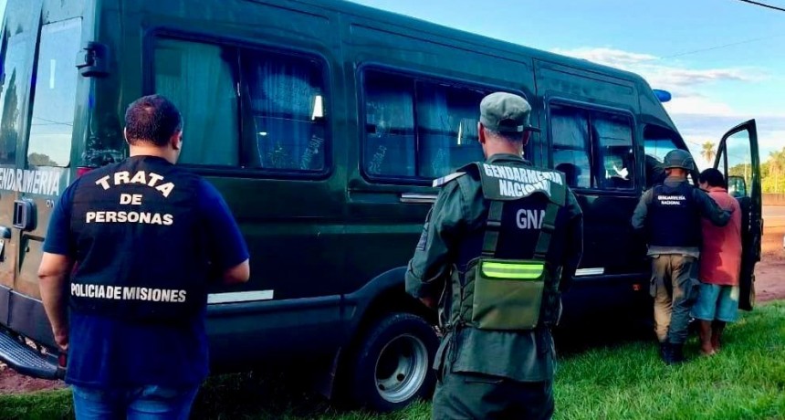 Gendarmer&iacute;a detect&oacute; un presunto caso de trata y rescat&oacute; a una mujer en Misiones