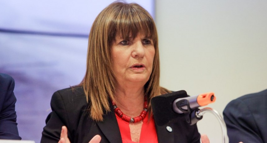 Bullrich anticip&oacute; que acusar&aacute; a los narcos de terrorismo