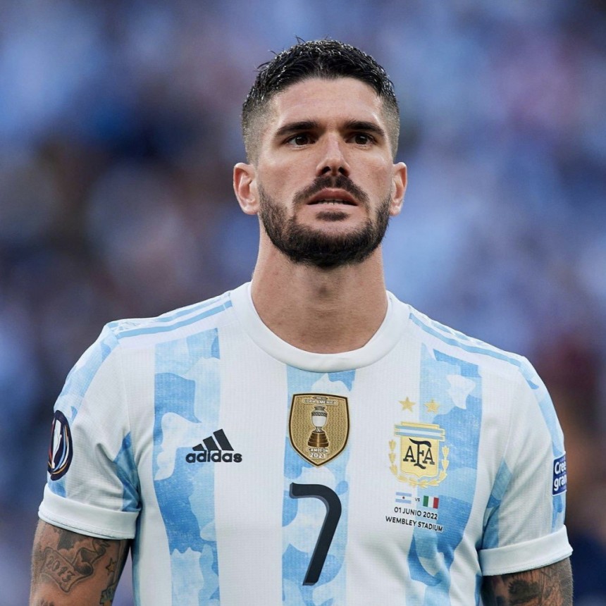 Rodrigo De Paul dijo que quiere jugar en los Juegos Ol&iacute;mpicos de Par&iacute;s 2024 con Argentina