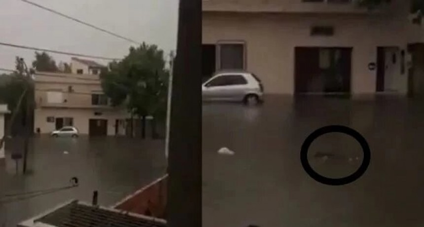 Cayeron casi 100 mil&iacute;metros de agua en CABA y rige una alerta por fuertes tormentas en seis provincias