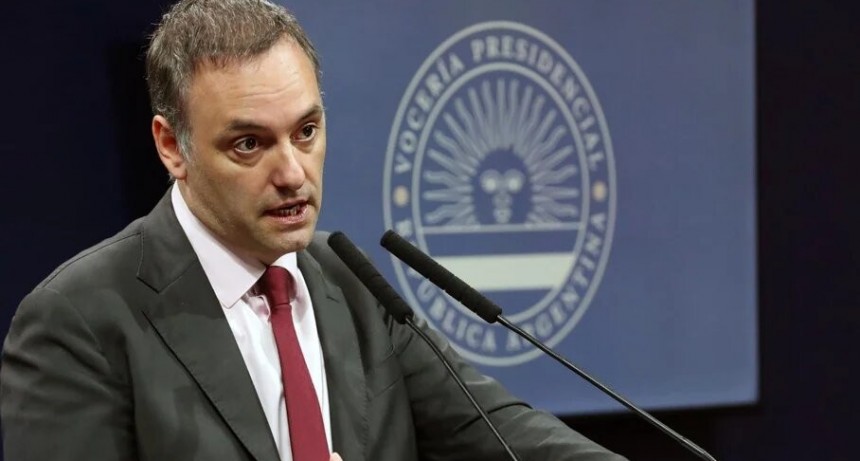 Adorni neg&oacute; que exista una interna entre Milei y Villarruel