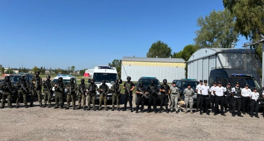 M&aacute;s de 450 agentes llegaron a Rosario en las &uacute;ltimas horas