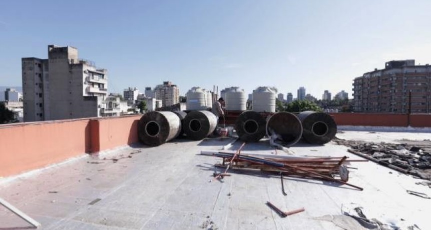 Reanudaron tareas de reparaci&oacute;n en la Escuela Nicol&aacute;s Avellaneda