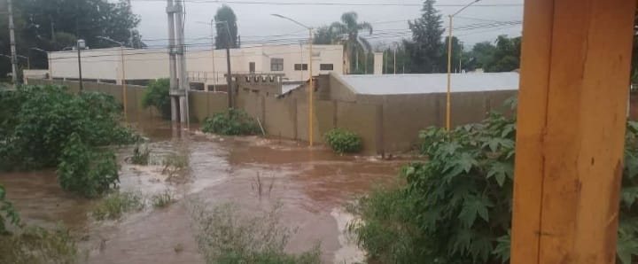 Las lluvias intensas afectaron al interior de la provincia