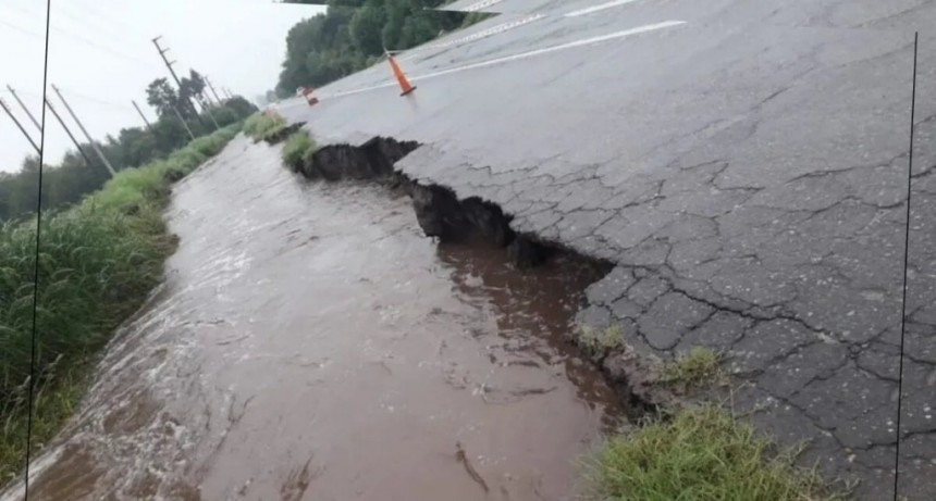 Conoc&eacute; el estado de las rutas provinciales tras el temporal