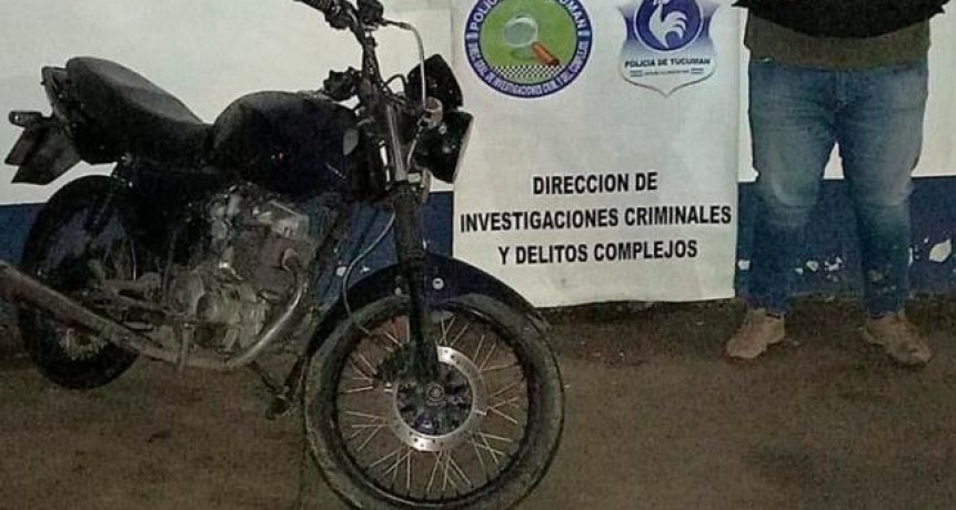 La Polic&iacute;a tom&oacute; conocimiento del robo de una moto a trav&eacute;s de redes sociales y la recuper&oacute;