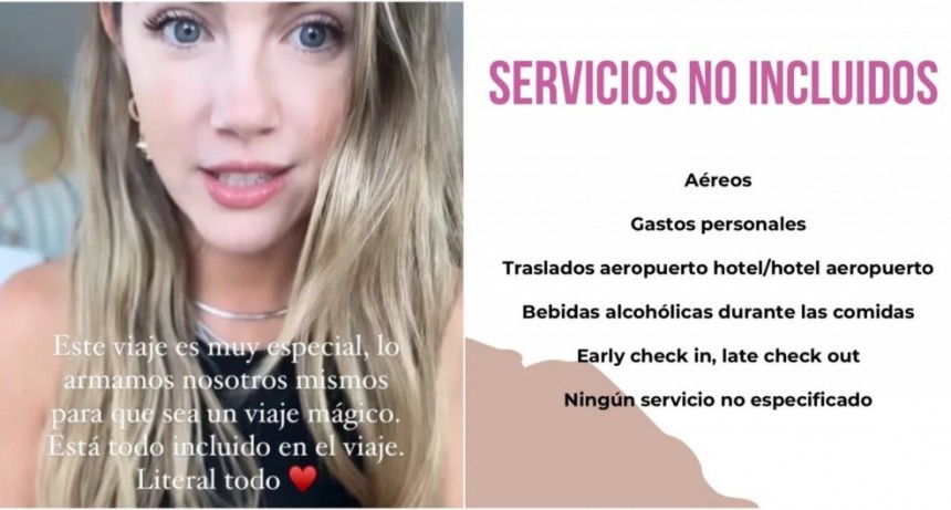 Pol&eacute;mica: una influencer promociona un viaje de 4 mil d&oacute;lares a Disney que no incluye a&eacute;reos ni traslados