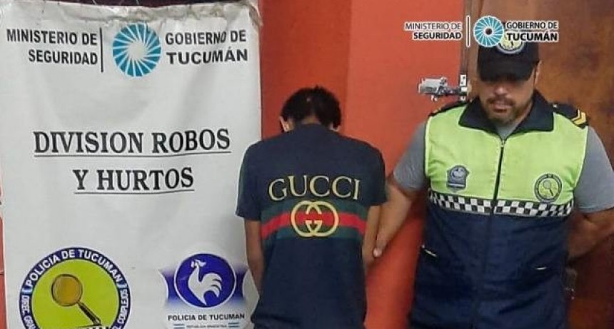 Un pr&oacute;fugo de la Justicia fue detenido en plena v&iacute;a p&uacute;blica