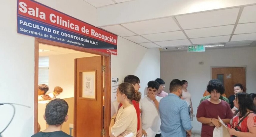Realizan la ficha m&eacute;dica a las y los estudiantes de la UNT