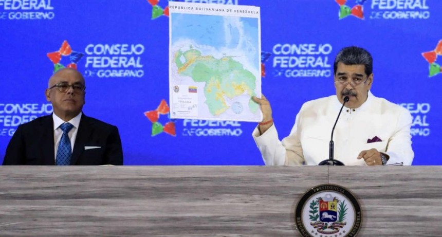 Venezuela aprobó la creación de un nuevo estado en disputa con Guyana