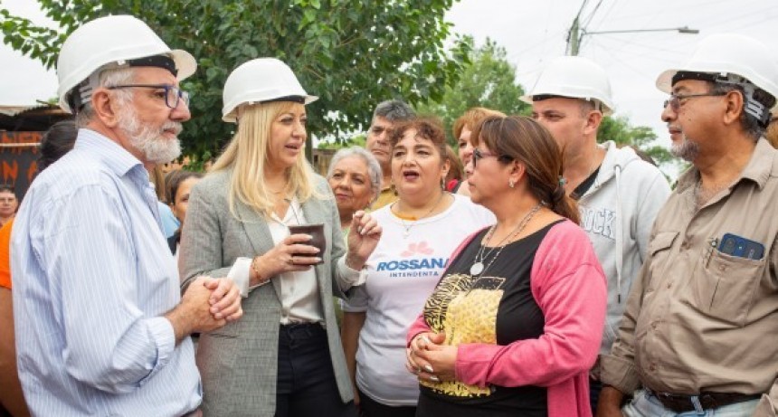 "En un momento complejo de Argentina, el Municipio da respuestas", dijo la intendenta en el Barrio Elena White