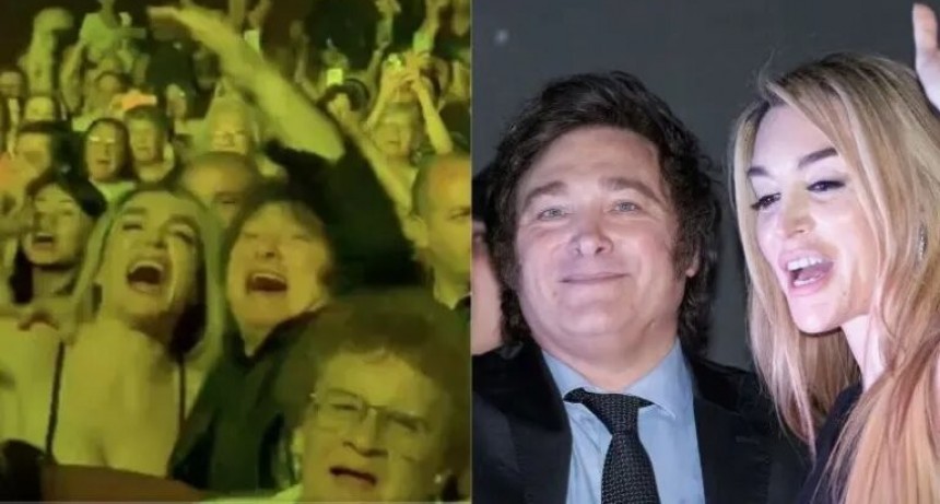 Milei fue a ver un expect&aacute;culo en el teatro Gran Rex