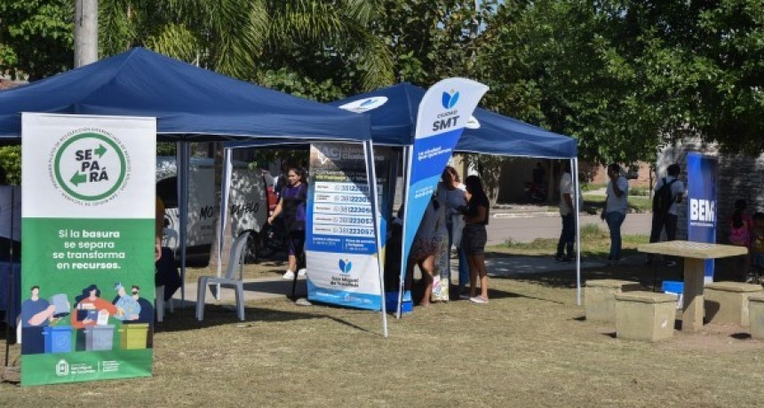 El programa "La Muni Cerca Tuyo" estuvo en Villa Amalia