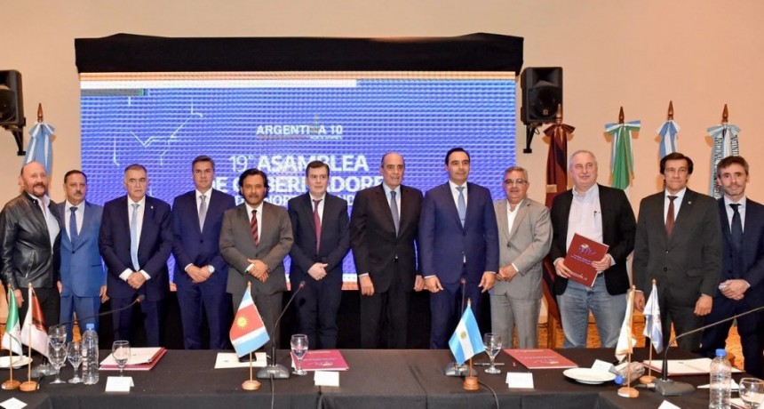 Francos particip&oacute; de la reuni&oacute;n de gobernadores del norte con la mira puesta en la Ley Bases y el Pacto de Mayo