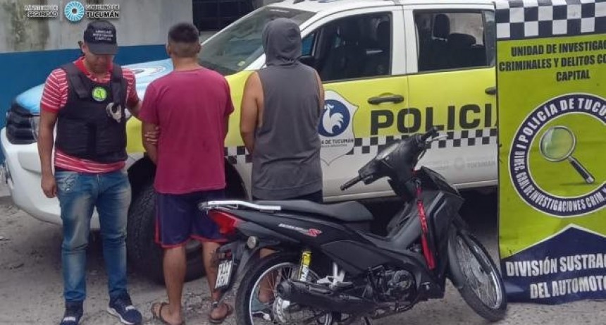 Ofrec&iacute;an por redes sociales una moto robada y fueron descubiertos por la Polic&iacute;a