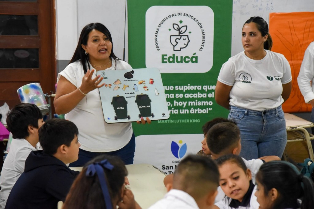 Las escuelas de la capital ya pueden solicitar las actividades gratuitas del programa ambiental EDUCÁ