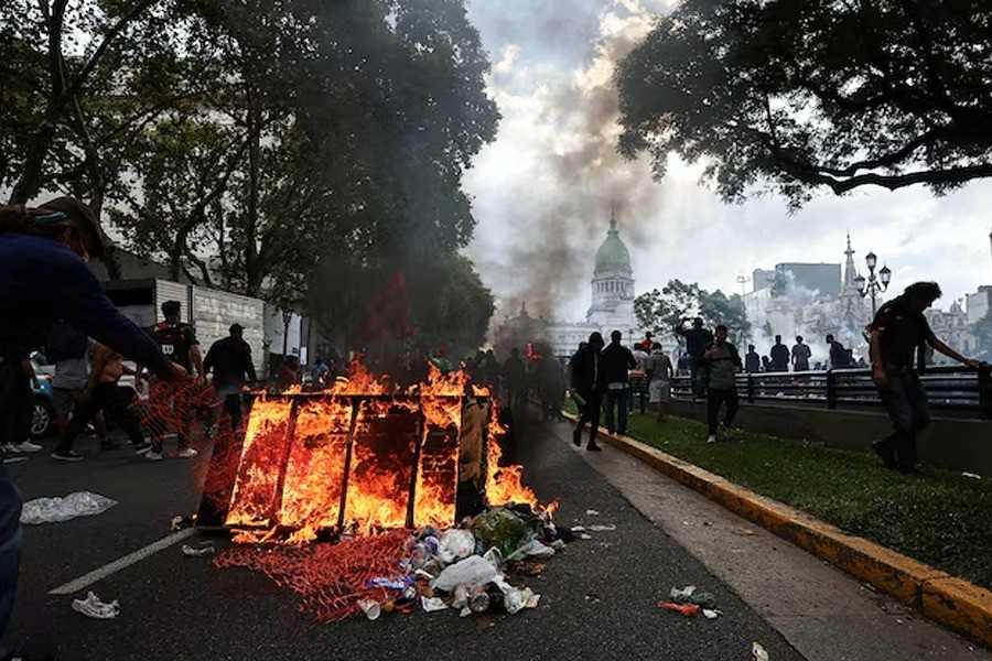 Macri sobre los disturbios en el Congreso: 