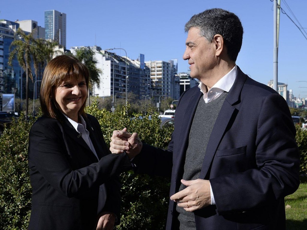 Jorge Macri y Bullrich se vieron cara a cara en medio de la tensión creciente entre Nación y Ciudad