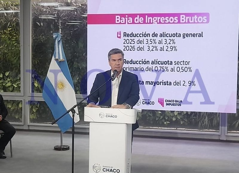 El gobierno de Chaco baja impuestos a distintos sectores