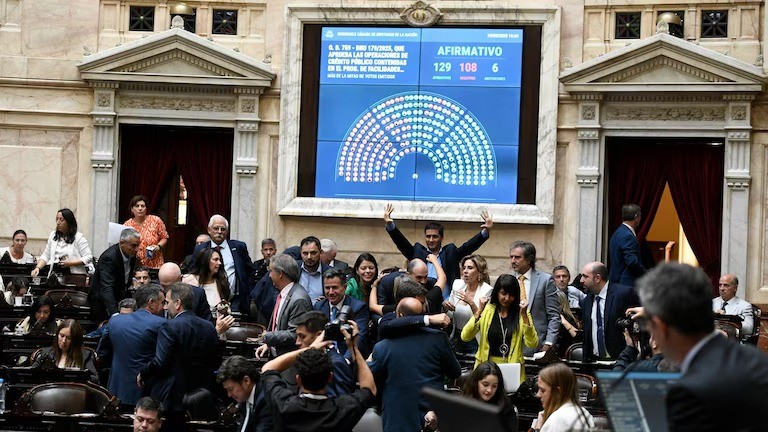 Diputados aprobó el DNU del acuerdo con el FMI