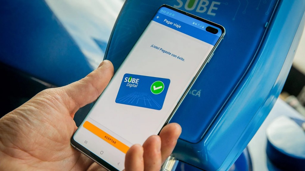 SUBE: ahora se podrá pagar los viajes con el celular