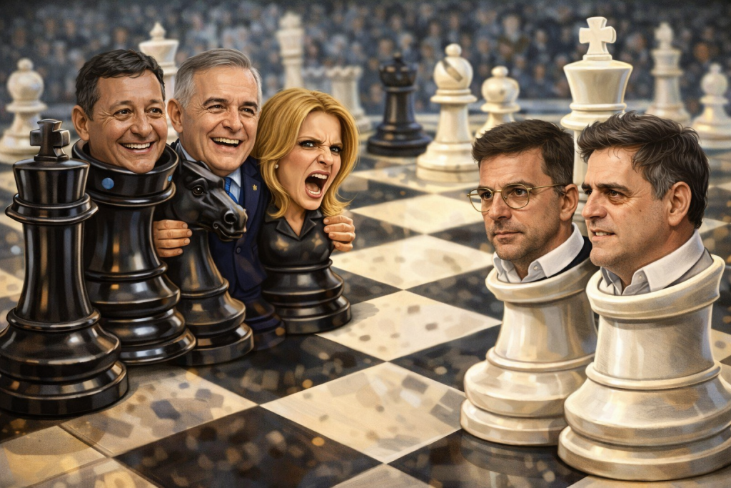 Cuando la oposici&oacute;n se dise&ntilde;a en el poder y los enemigos se eligen a conveniencia