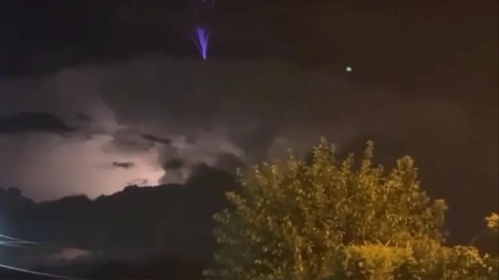 Raro fen&oacute;meno el&eacute;ctrico en el cielo de Tucum&aacute;n: qu&eacute; son los &ldquo;Sprites&rdquo; y los &ldquo;Blue Jets&rdquo; captados por un especialista