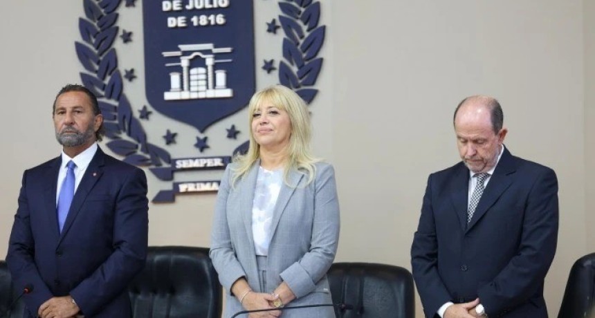 Rossana Chahla inaugura el per&iacute;odo de sesiones en el Concejo Deliberante