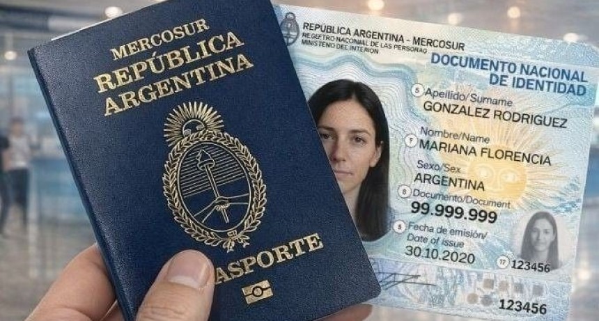 RENAPER: el DNI costar&aacute; $10.000 y el pasaporte $100.000 desde el viernes 6 de marzo