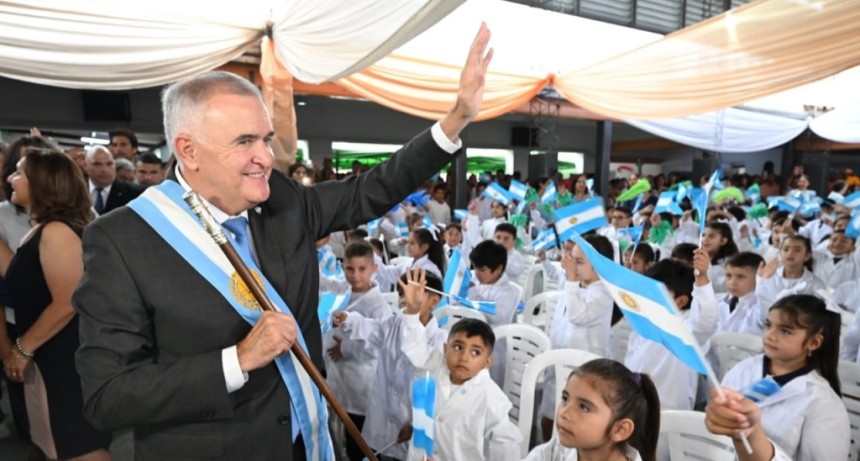 Jaldo inaugur&oacute; el ciclo lectivo 2026 en Alderetes: "La educaci&oacute;n es primero, no es un eslogan"