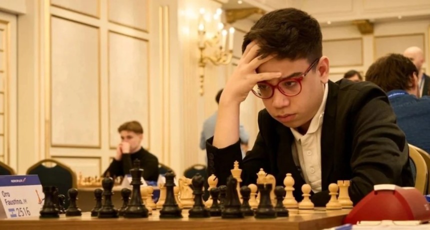 Faustino Oro no pudo con Grebnev en Mosc&uacute; y qued&oacute; a las puertas del r&eacute;cord mundial de gran maestro m&aacute;s joven