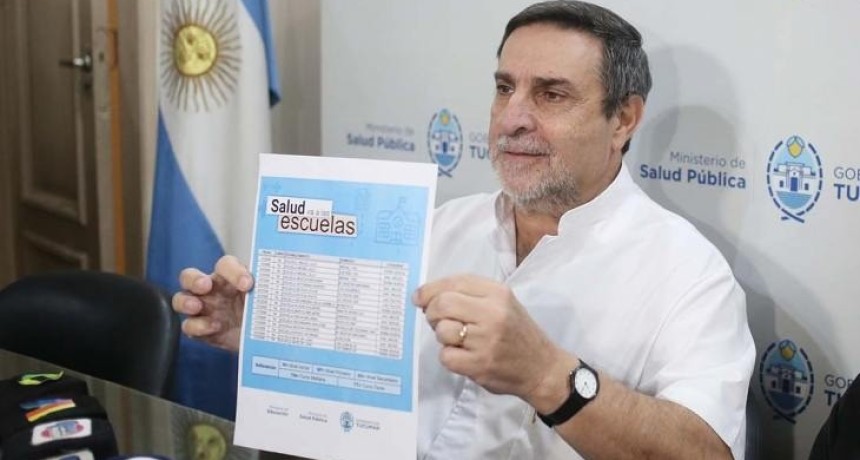 Lanzan operativo sanitario en las escuelas de Tucum&aacute;n para completar fichas y detectar enfermedades en ni&ntilde;os