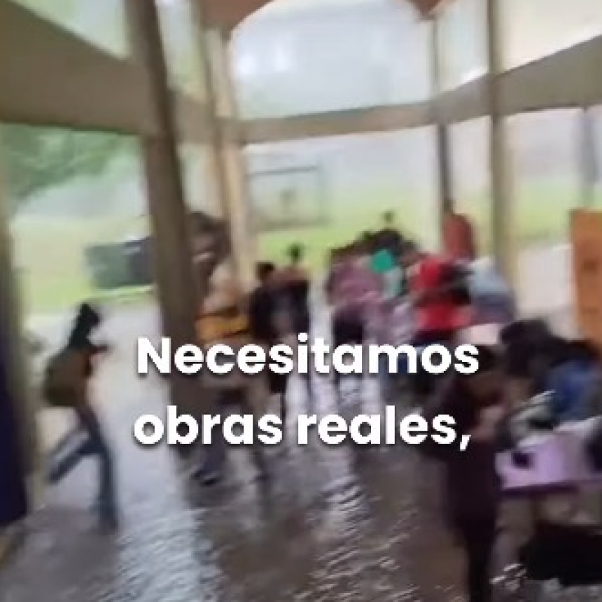 Las lluvias inundaron la Quinta Agron&oacute;mica de la UNT: suspensi&oacute;n de clases y cortes de energ&iacute;a en el predio
