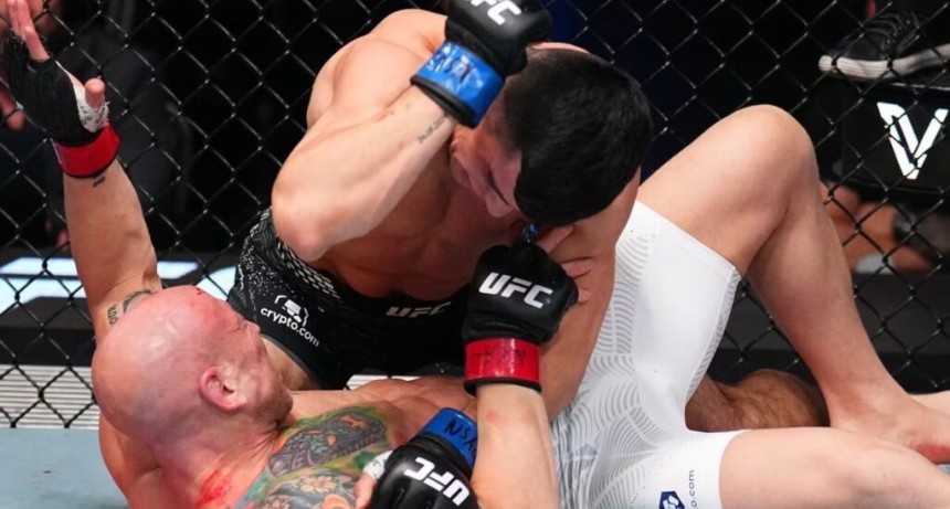 Nocaut de Kevin Vallejos en la UFC y una frase que ilusiona: &ldquo;Argentina puede so&ntilde;ar con un campe&oacute;n del mundo&rdquo;